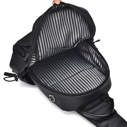 Sleek Water-Resistant Sling Backpack Acalora