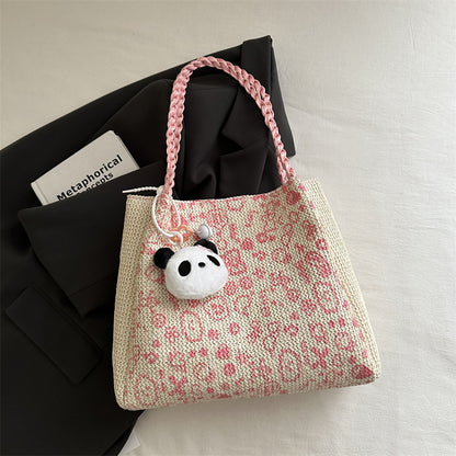 Chic Woven Tote Bag Acalora