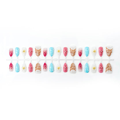 Art nail set in elaborate design Acalora