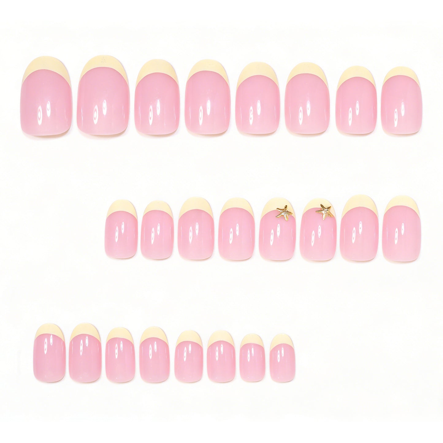 Elegant Starfish Accent Nail Art Set Acalora