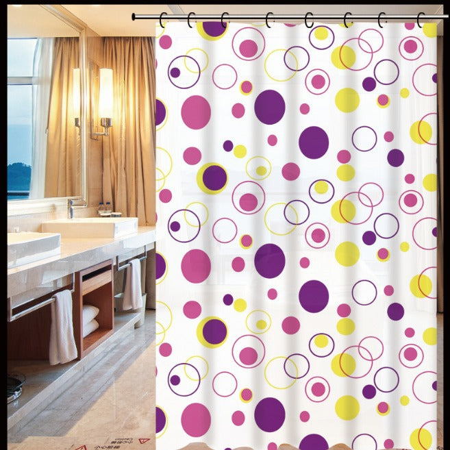 Elegant Floral Shower Curtain