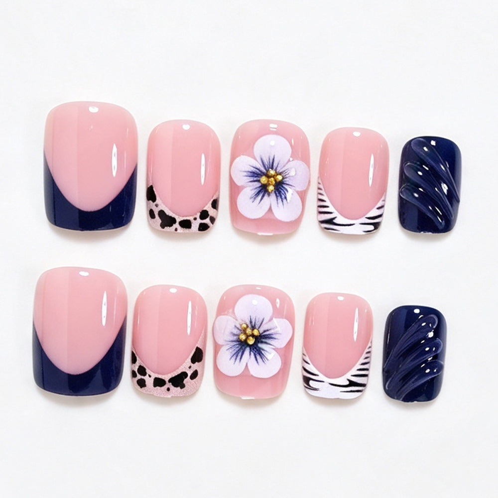 Floral Accented Nail Art Set Acalora
