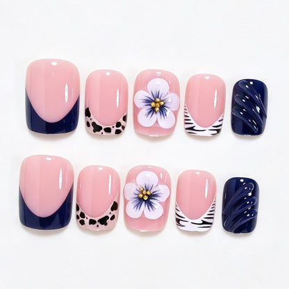 Floral Accented Nail Art Set Acalora