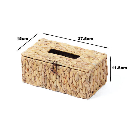Multi-Compartment Woven Storage Caddy Acalora