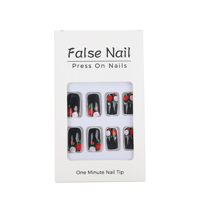 Artificial nails in floral vintage design Acalora