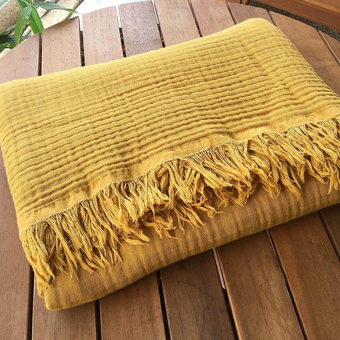 Luxurious Cotton Throw Blanket
