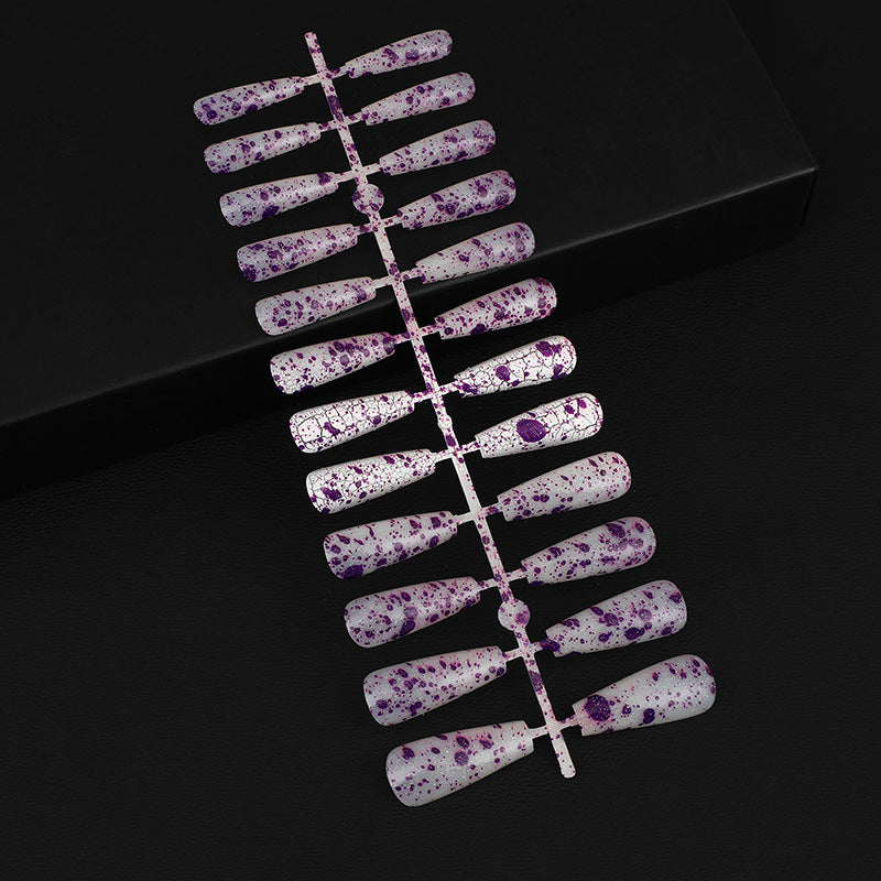 Artificial nails with delicate floral design Acalora