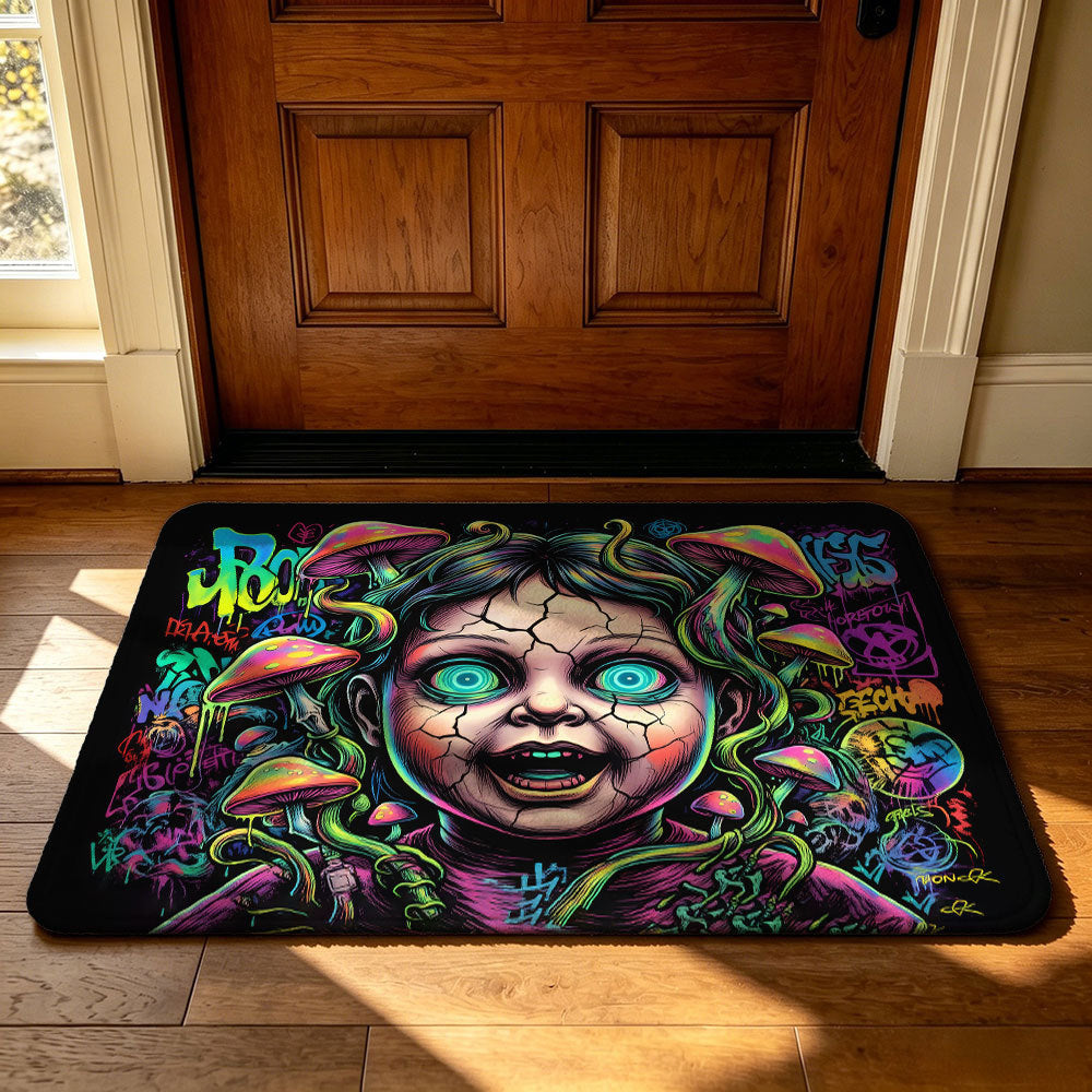 Unisex Psychedelic Artistic Area Mat
