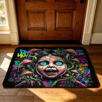 Unisex Psychedelic Artistic Area Mat