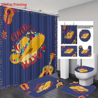 Cinco de Mayo-Themed Complete Bathroom Set
