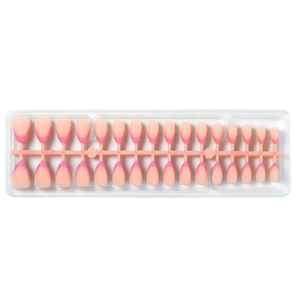 Gradient French Tip Press-On Nails Acalora
