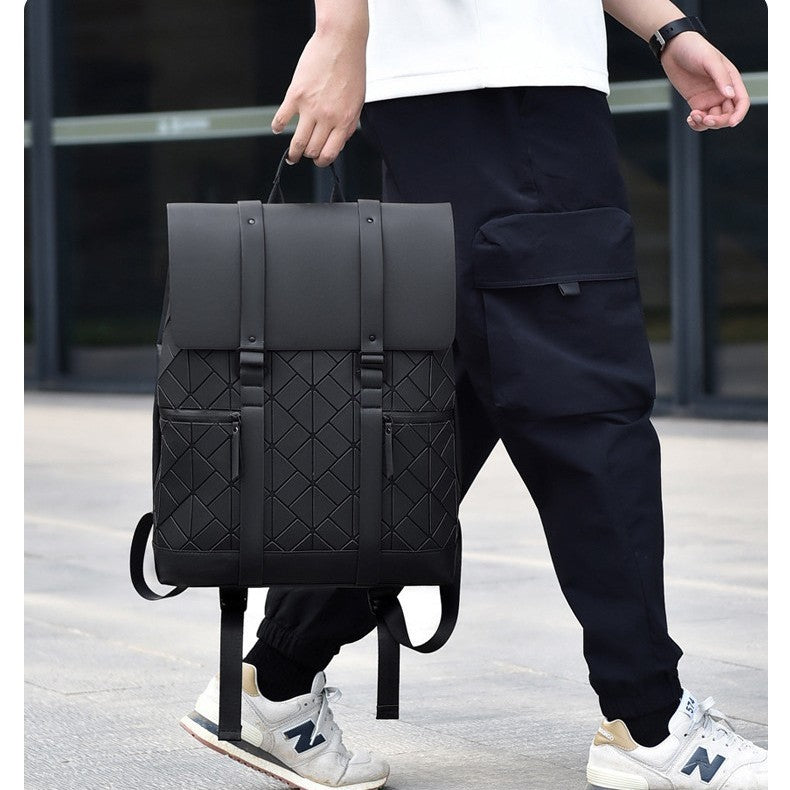 Stylish Geometric Design Acalora Backpack