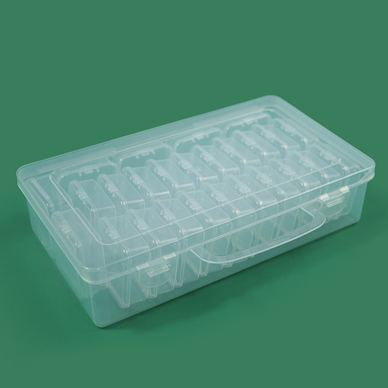 Clear Multi-Compartment Storage Box Acalora