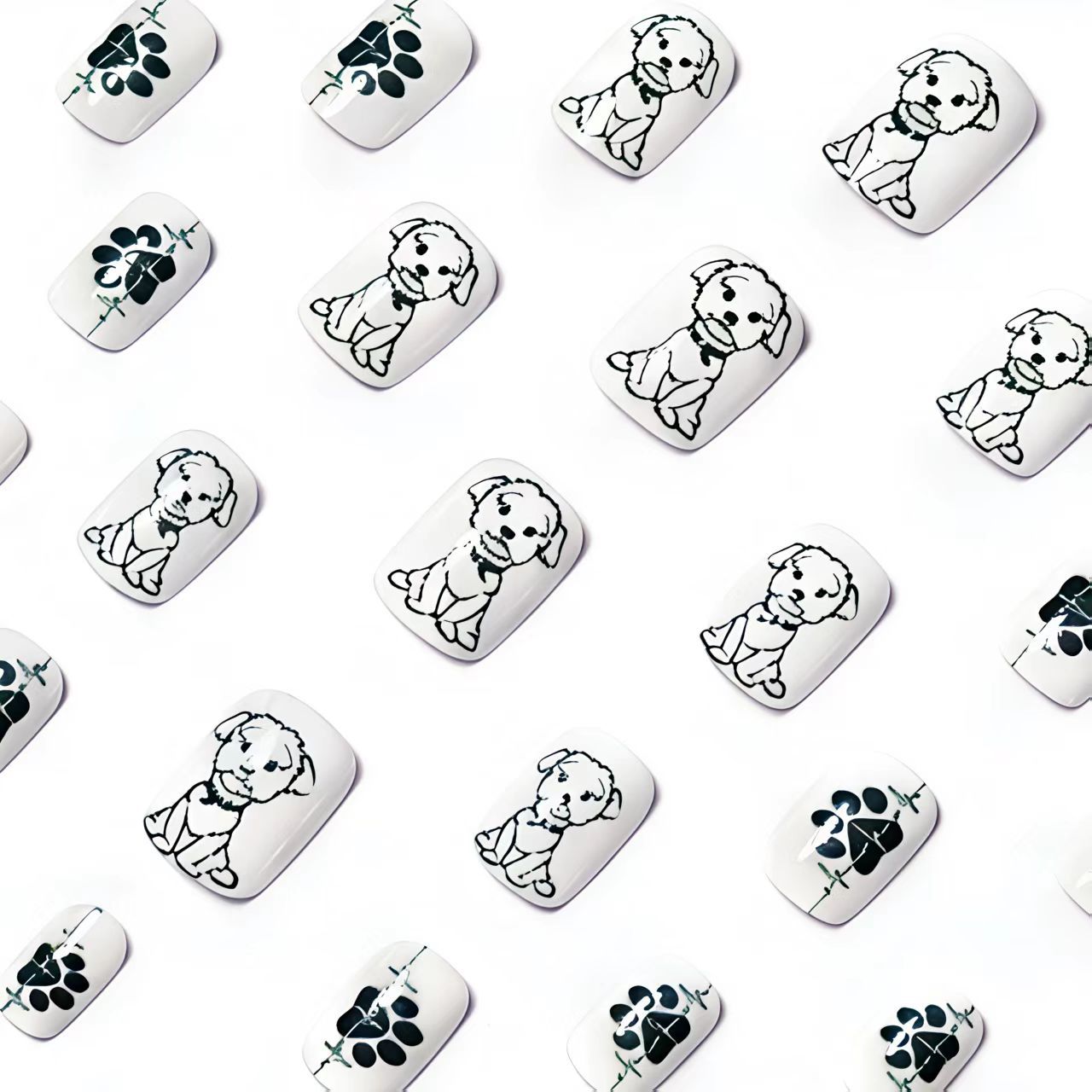 Pet-Inspired Nail Art Acalora
