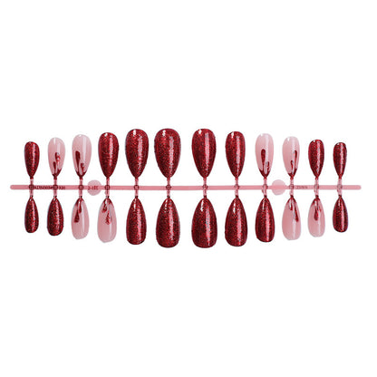 Glamorous Glittery Press-On Nail Set Acalora