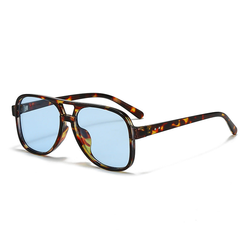 Men's Oversized Transparent Square Glasses Bowlift