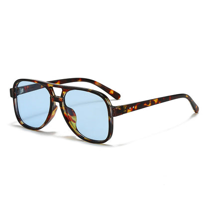 Men's Oversized Transparent Square Glasses Bowlift