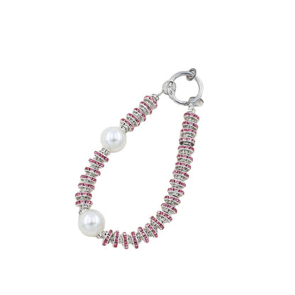 Crystal-Embellished Eyewear Chain Acalora