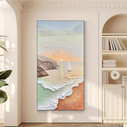 Coastal Serenity Canvas Artwork