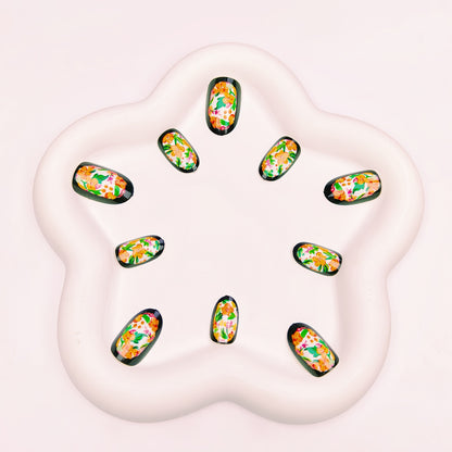 3D Floral Design Nail Art Acalora