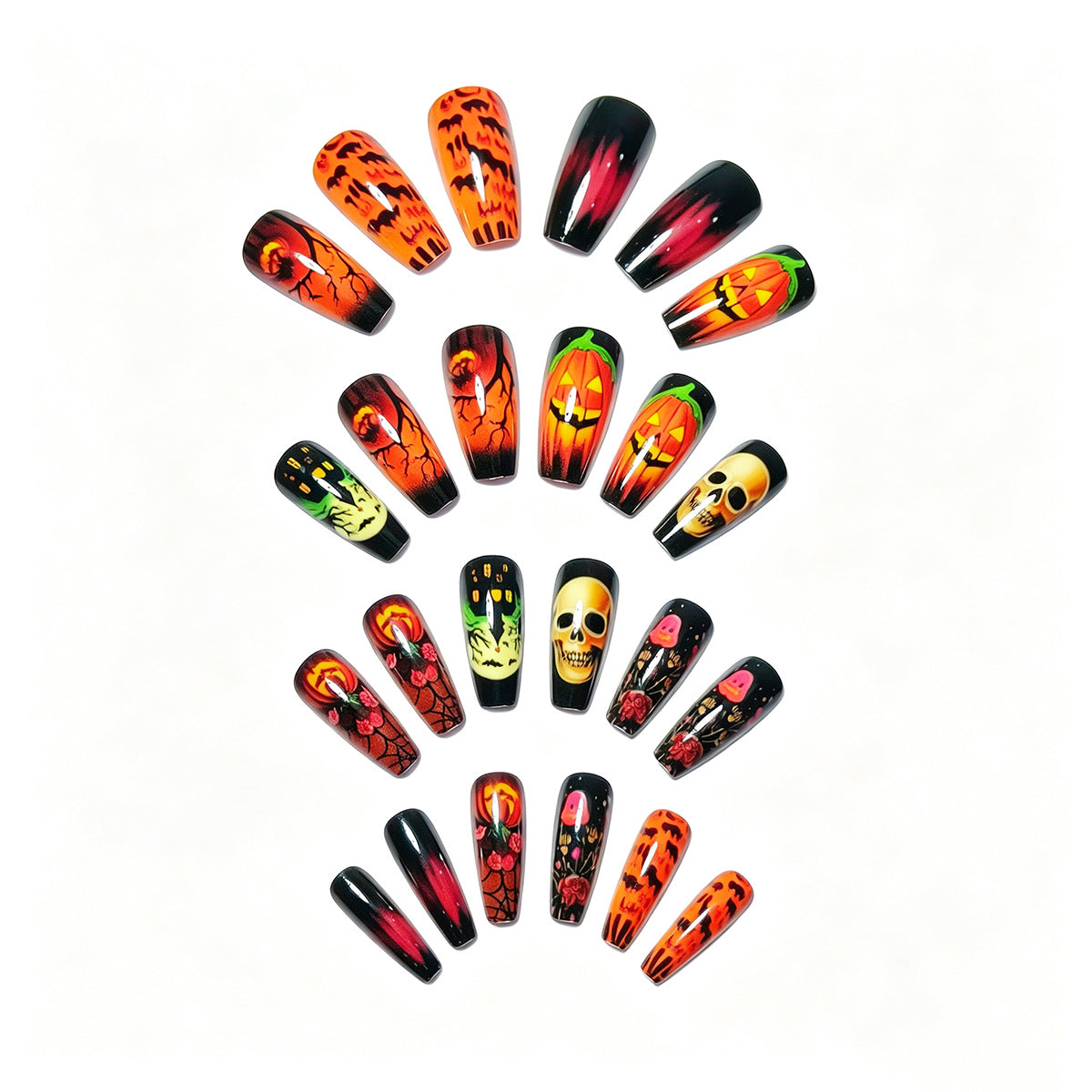 Creative Halloween Nail Art Acalora