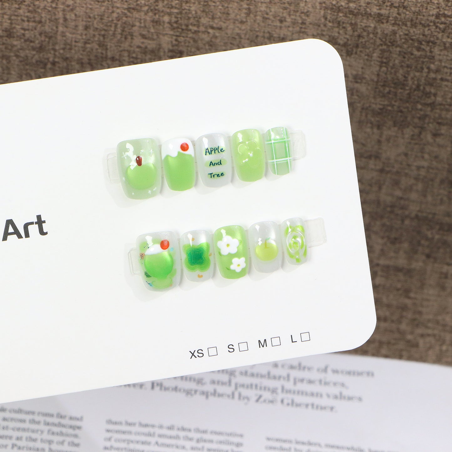Creative Themed Press-On Nail Art Acalora