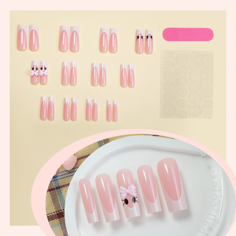 Cute Character Press-On Nail Set Acalora