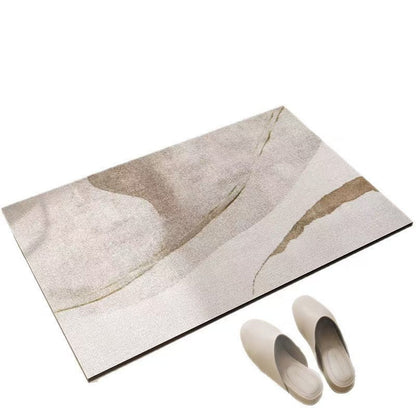 Cute Cartoon Bunny-Themed Bath Mat