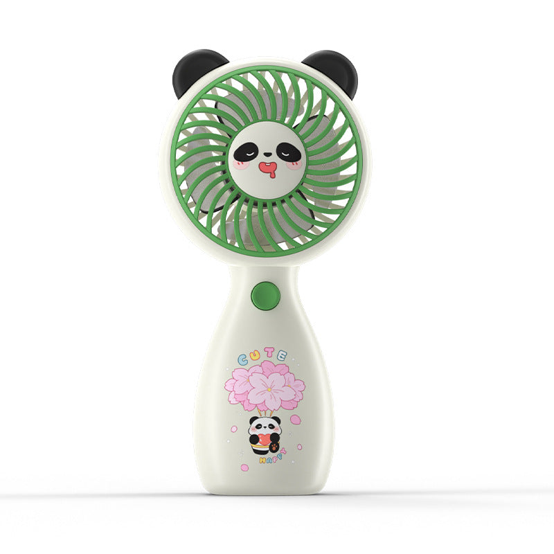 Ladies' portable mini handheld fan with panda design Brehn
