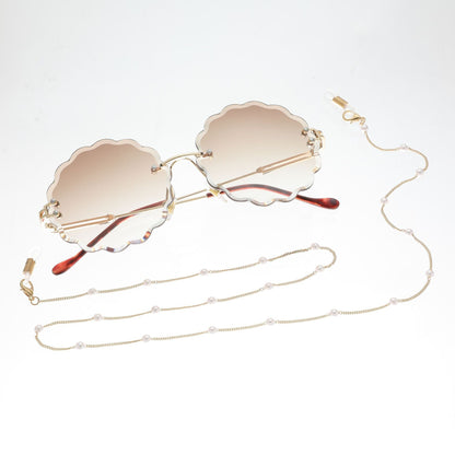 Pearl Beaded Eyewear Chain Acalora