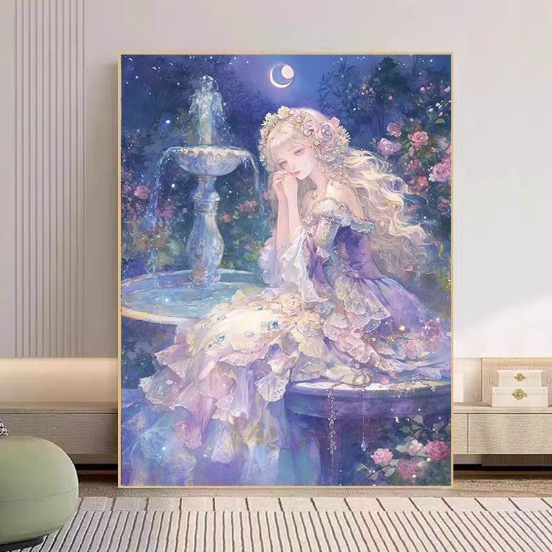 Dreamy Fantasy Illustration Wall Art