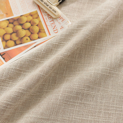Elegant Textured Fabric Tablecloth