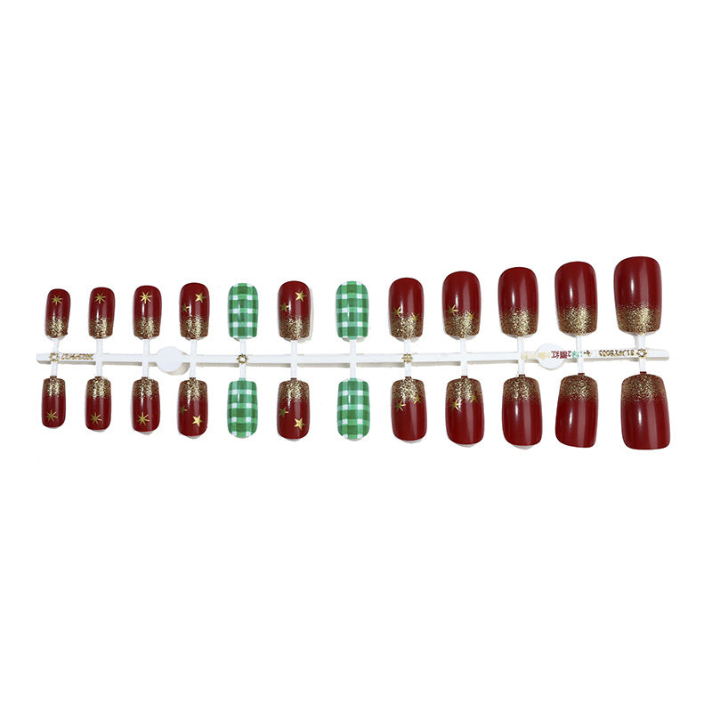 Festive Nail Art Press-On Set Acalora