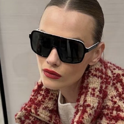 Women's oversized sunglasses with wide frame Karnz