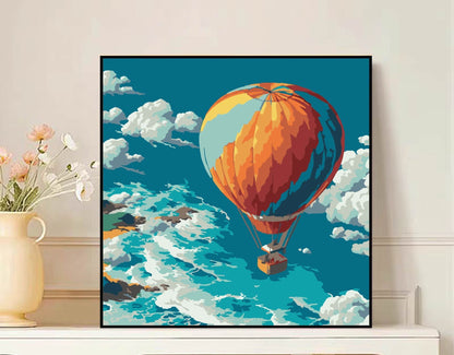 Scenic Mountain Landscape Canvas Art