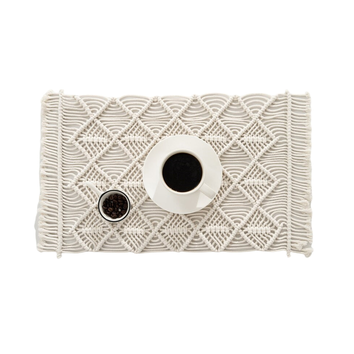 Macrame Decorative Table Runner Acalora