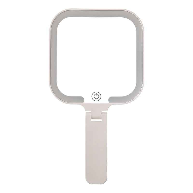 LED Illuminated Handheld Makeup Mirror
