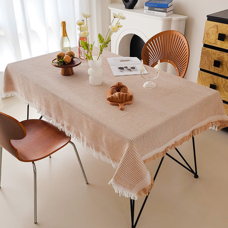 Artistic Cartoon-Inspired Tablecloth