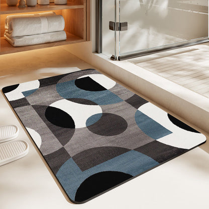 Non-Slip Modern Bath Mat Acalora