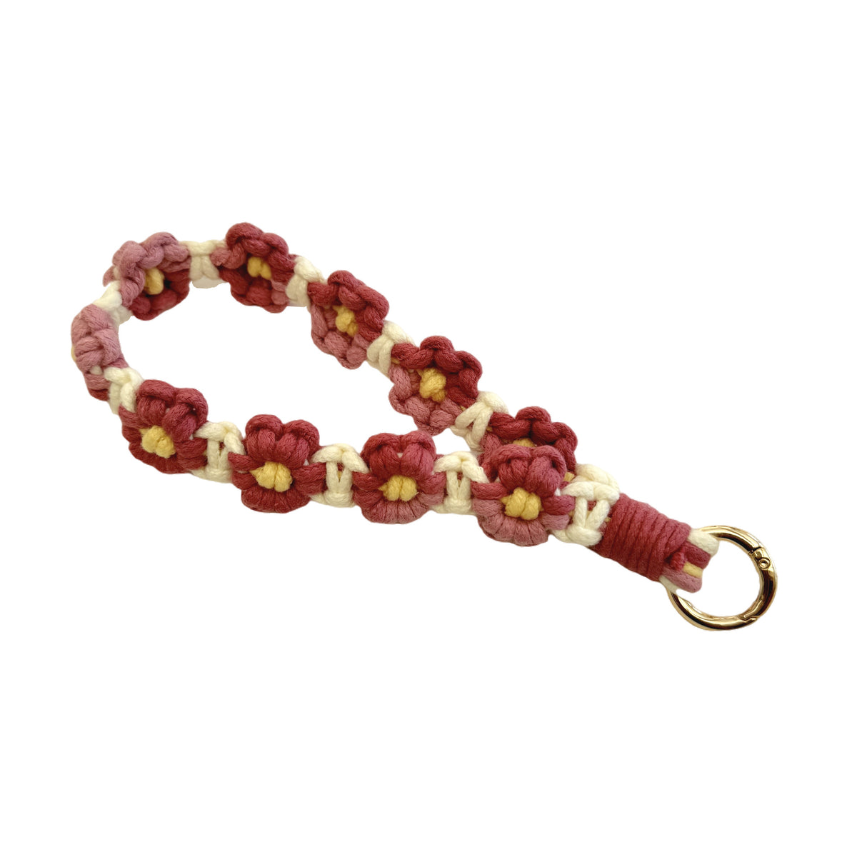 Handcrafted Macrame Keychain Holder Acalora