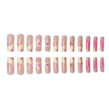 Floral Artisan Press-On Nail Set Acalora