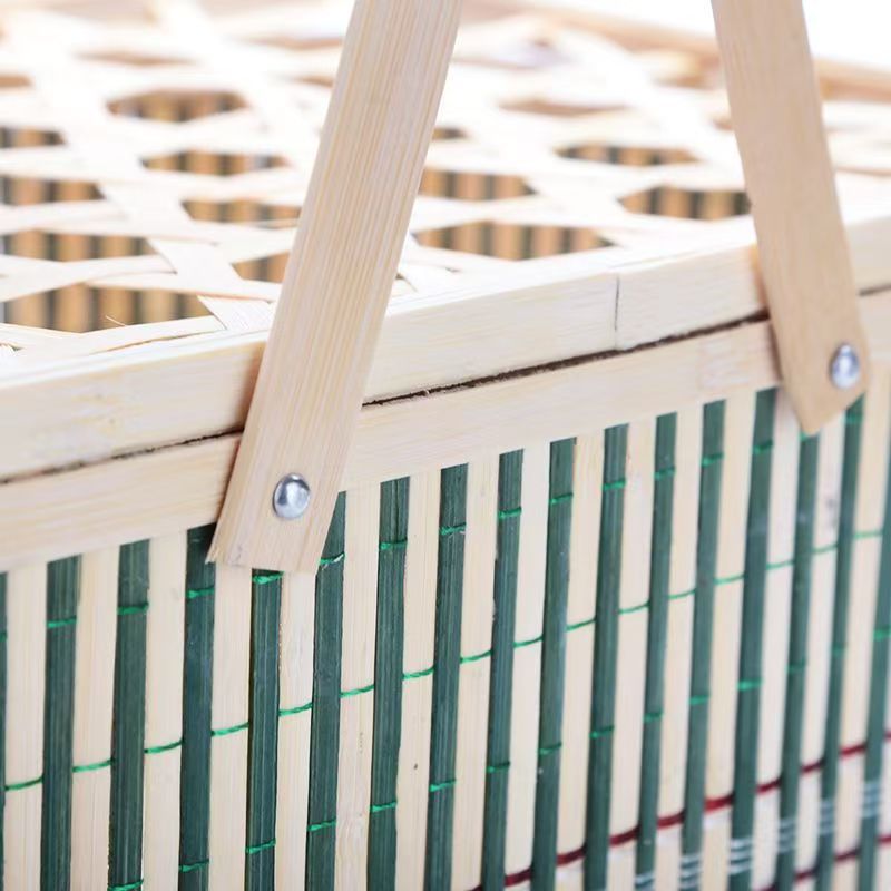 Basket for Picnic and Storage Acalora