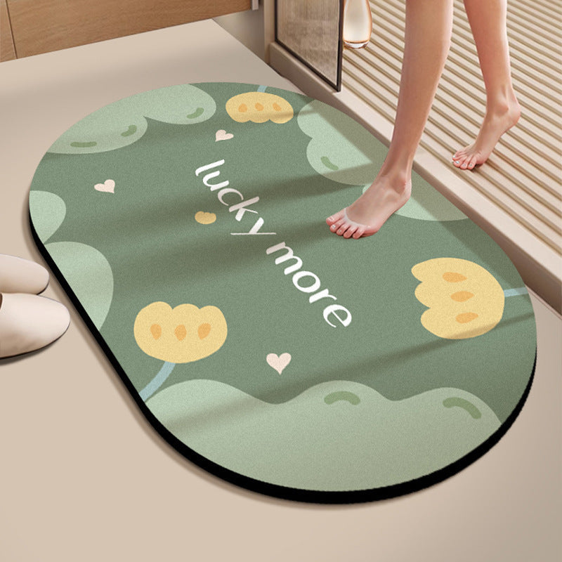 Absorbent Bathroom Floor Mat