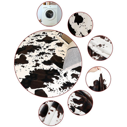 Soft Fabric Zebra Print Fleece Blanket