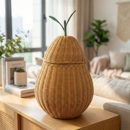 Creative storage basket in pear shape Acalora