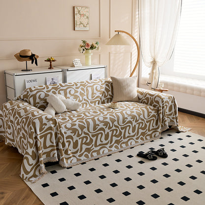 Artistic Woven Sofa Throw Blanket