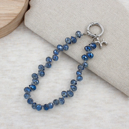 Crystal-Embellished Charm Bracelet Acalora