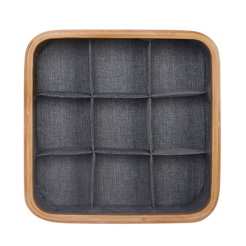 Practical storage basket with compartments Acalora