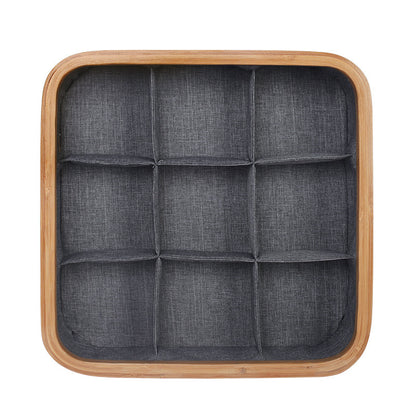 Practical storage basket with compartments Acalora
