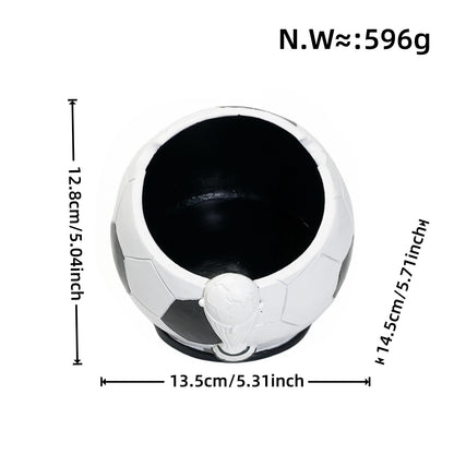 Decorative figure football with shiny surface Acalora